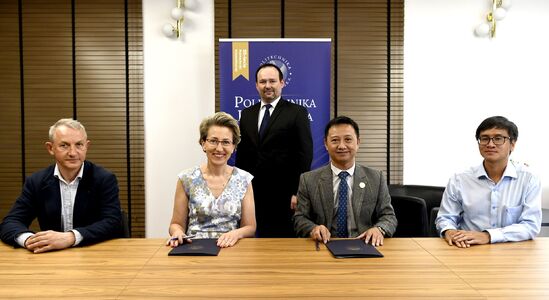 Podpisanie porozumienia pomiędzy Politechniką Koszalińską a Uniwersytetem Nha Trang