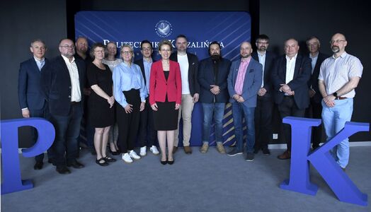Szwedzka delegacja na Politechnice Koszalińskiej