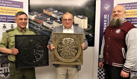 W Centrum Druku 3D powstała zabytkowa osłona wentylacyjna