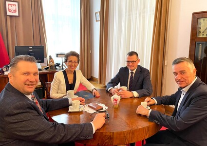 Rozmowy z ministrami o osiągnięciach i planach Politechniki Koszalińskiej 