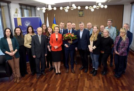 Gratulacje dla dra Rafała Rosińskiego, nowego wicemarszałka województwa zachodniopomorskiego
