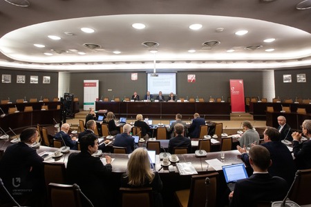 Rektor PK na posiedzeniu KRASP w Łodzi
