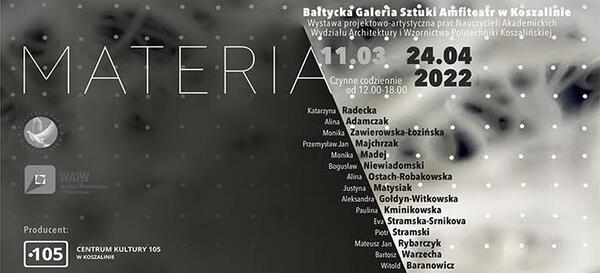 „Materia” – wystawa prac naszych nauczycieli