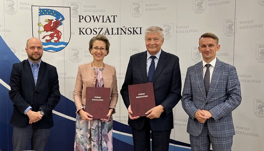Uczelnia nawiązała współpracę ze starostwem koszalińskim