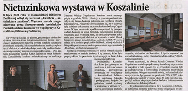 „Nietuzinkowa wystawa w Koszalinie” / relacja Miasto