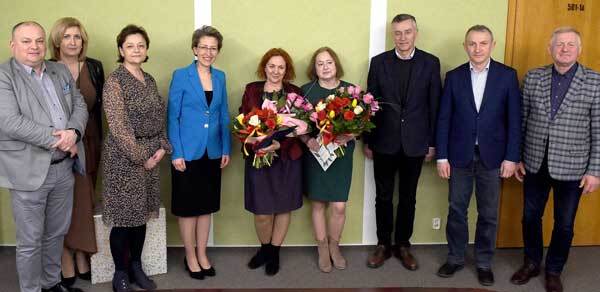 Podziękowania za długoletnią pracę 